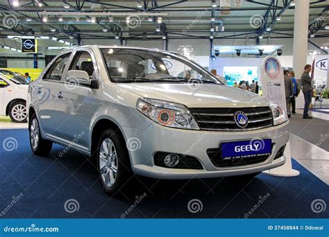 Geely Cross editorial stock image. Image of presentation - 37458844