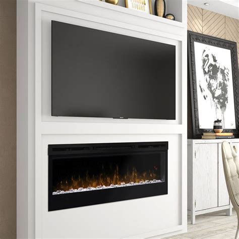 Dimplex Prism 50 Wall Mount Electric Fireplace Blf5051 With Heat