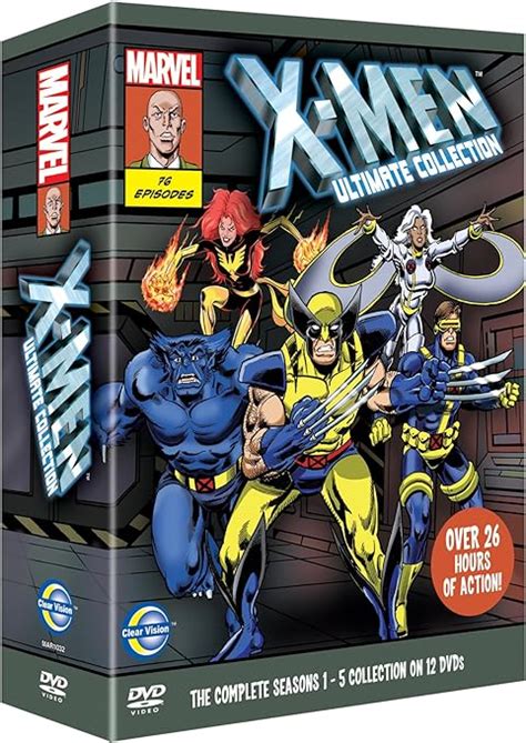 X Men Ultimate Collection Seasons 1 5 Dvd Uk Dvd And Blu Ray