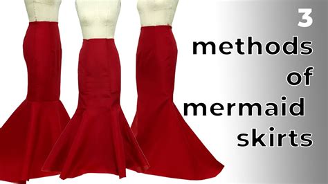 Ways How To Create A Mermaid Skirt Mermaid Skirt Patternmaking