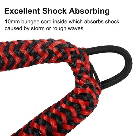 Snapklik Dock Lines Bungee Mooring Rope Bungee Dockline For Boat