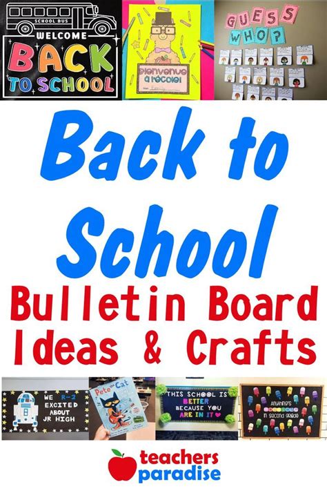 90 Back To School Bulletin Board Ideas And Crafts For The 2022 2023 School Year