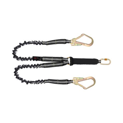 Flanil Flame Resistant E A Forked Expandable Fall Arrest Lanyard Karam