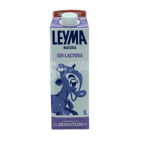 Leyma Natura Leche Sin Lactosa Desnatada Brik 1 Litro