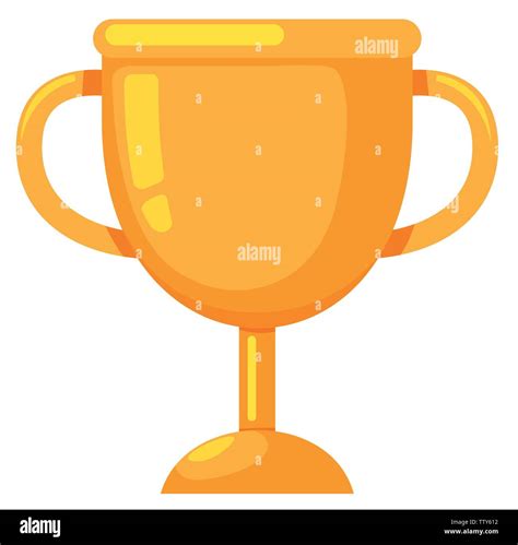 Gold trophy isolated background illustration Stock Vector Image & Art - Alamy