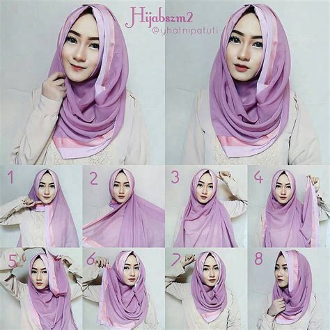 Tutorial Hijab Pesta 16  1080×1080 Kursus Hijab Tutorial Hijab