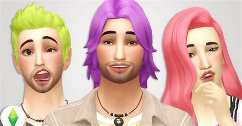 My Sims 4 Blog Base Game Hair Recolors Part 1 By Noodlescc