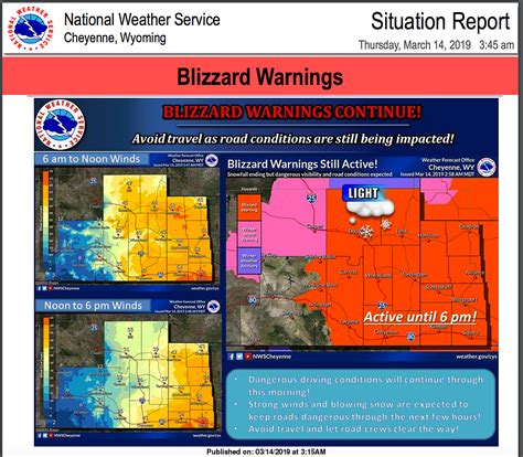 UPDATE: Blizzard Warning Continues Through Thursday