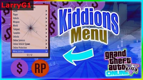 New July 2023 Gta 5 Kiddions Modest Menu New Mod Menu 2023 Gta 5