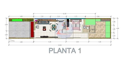 Planos De Casas Peque As De X Metros Una Planta D Casa Actual