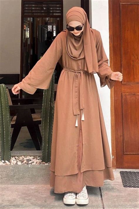 Model Baju Gamis Simple Elegan Untuk Segala Acara Evermos