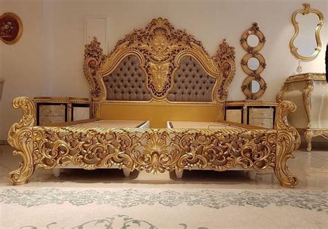 Classic Hand Carved Bed By Wood Land Interiors Luxury Hand Carved Classical Style Bed Design