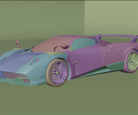 Artstation Pagani Huayra Roadster 2020 Download Product Resources