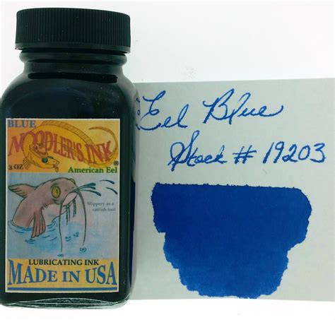 19203 Eel Blue — Noodlers Ink