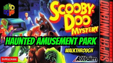 Scooby Doo Mystery On SNES Haunted Amusement Park Level Walkthrough