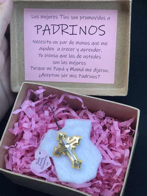 Baptism Godparents Proposal 🙏🏻 Spanish Pedida De Padrinos Para