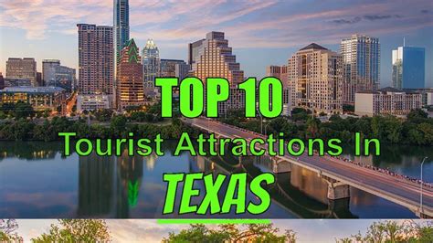 Texas Tourist Attractions Map