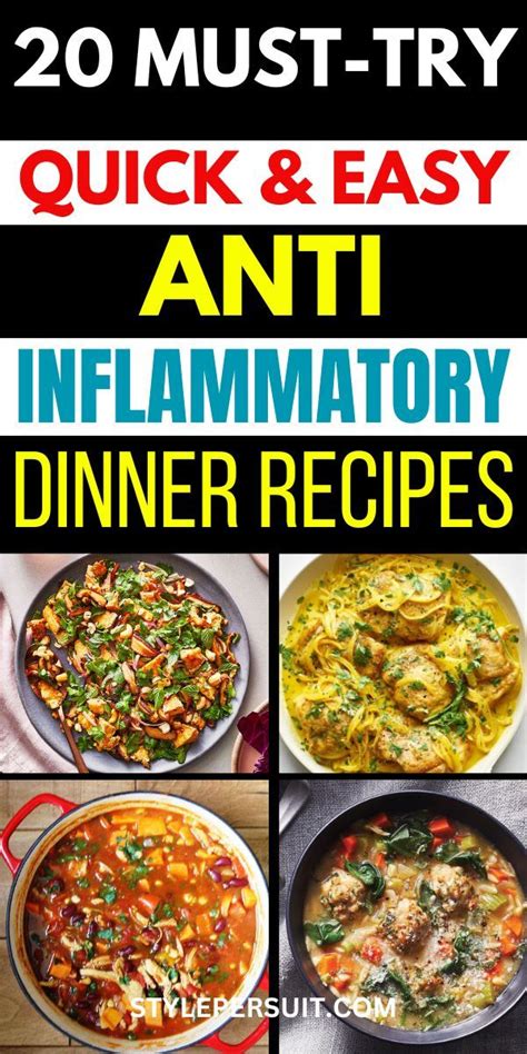 20 Top Anti Inflammatory Dinner Recipes Artofit