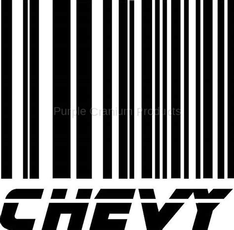 chevy bar code