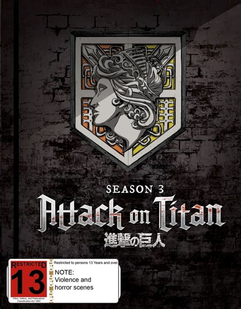 Attack On Titan Season 3 Part 1 Eps 38 49 Blu Ray Buy Now At