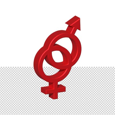 Premium Vector 3d Gender Symbol