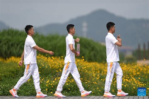 Flame For Hangzhou Asian Games Lit In Liangzhu Culture Site Xinhua