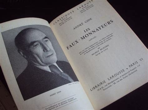 Les Faux Monnayeurs Andre Gide