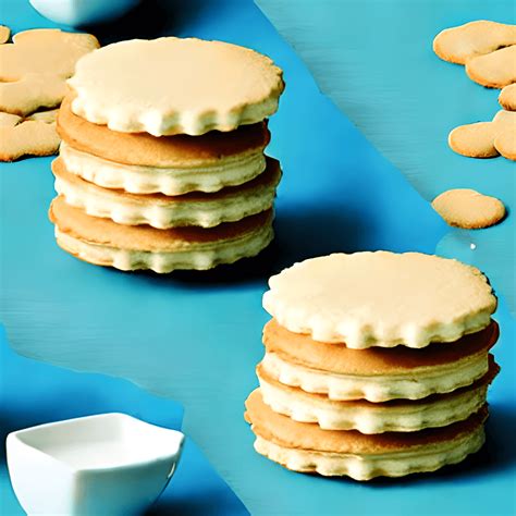 WAFER BISCUITS Digital Graphic · Creative Fabrica