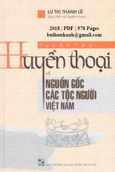 Tuyển Tập Huyền Thoại Về Nguồn Gốc Các Tộc Người Việt Nam Lư Thị