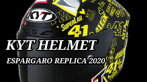 Kyt Helmet Nx Race Espargaro Replica Youtube