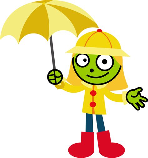 Pbs Kids Digital Art Betty In A Raincoat By Luxoveggiedude9302 On