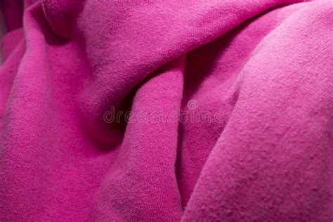 Fuschia Pink Fabric Background Stock Photo - Image of dark, sewing ...