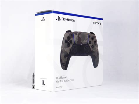 Dualsense Control Ps5 Camuflaje Gris Xdvideogames