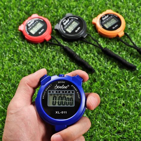 SERENDI Shockproof Countdown Timer Lap Split Sports Stopwatch Timer ...