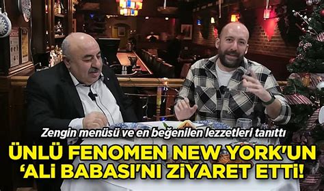 Ünlü fenomen New York un Ali Babası nı ziyaret etti USA ABD