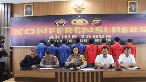 Gelar Konferensi Pers Berikut Capaian Kinerja Polres Kubu Raya Di