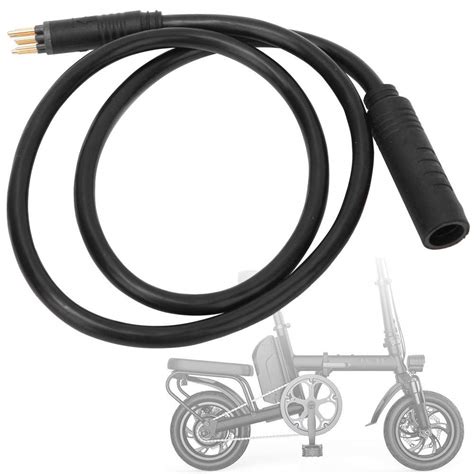 E Bike Motor Extension Cable 9 Pin Waterproof Wheel Motor Extension