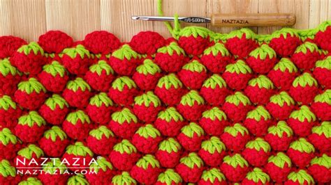 Crochet Strawberry Stitch Naztazia