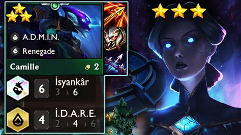 3 LEVEL CAMİLLE 3 LEVEL TALON CARRY TFT Set 8 Bahtam YouTube