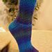 Ravelry Double Eyelet Rib Toe Up Socks Pattern By Wendy D Johnson