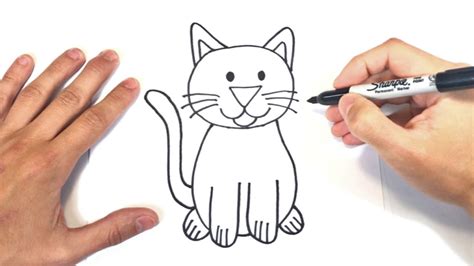 Como Dibujar Un Gato Facil