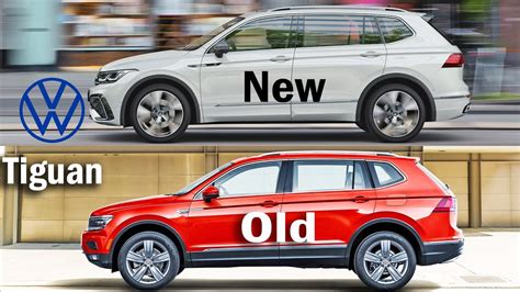 New Volkswagen Tiguan Allspace Vs Old Tiguan Allspace New Vs Old Youtube