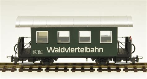 Liliput 344385 H0e Personenwagen 2 Achsig Waldviertelbahn 912 Epoche VI