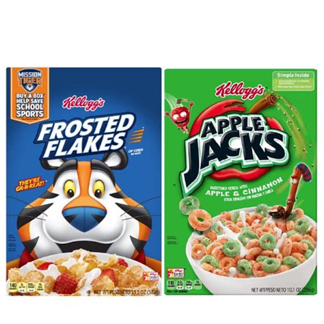 Kelloggs Frosted Flakes And Apple Jacks As Low As 1 50 At Walgreens