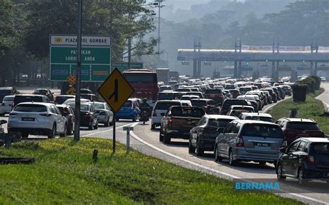 Aidilfitri Aliran Trafik Di Beberapa Lebuh Raya Utama Lancar Wilayahku