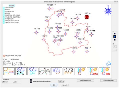 Estaciones Climatol Gicas En La Cuenca Del R O Angulo Se Muestran Las