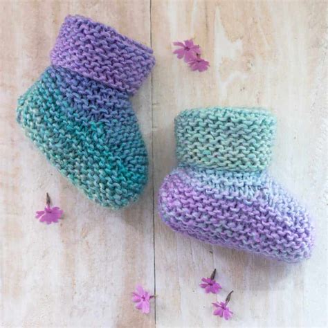 How To Knit Baby Booties Step By Step