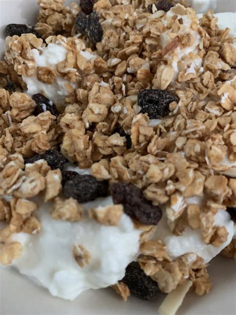 Greek Yogurt And Granola Directions Calories Nutrition More