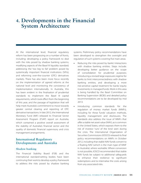 Developments In The Financial System Architecture 4