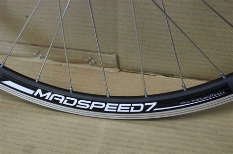 Qr 700c 28 622x19 Hybrid Bike Disc Rim Front Rear 6 7 8 9 Speed Wheel Set Ebay